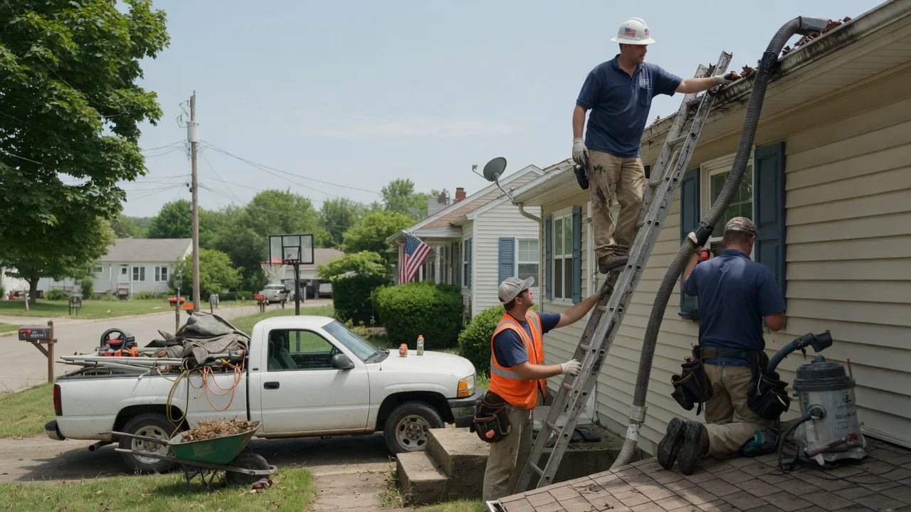 Gutter Installation in New Athens, IL near me